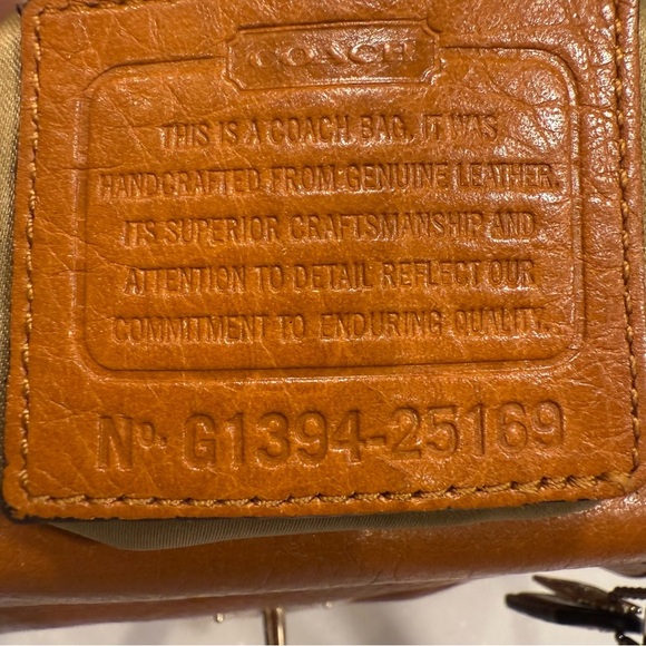 COACH MADISON MADELINE LEATHER EAST/WEST SATCHEL Crossbody G-1394- 25169 - Picture 15 of 16